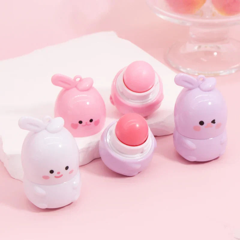 rabbit color changing moisturizing lip balm