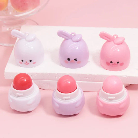 rabbit color changing moisturizing lip balm