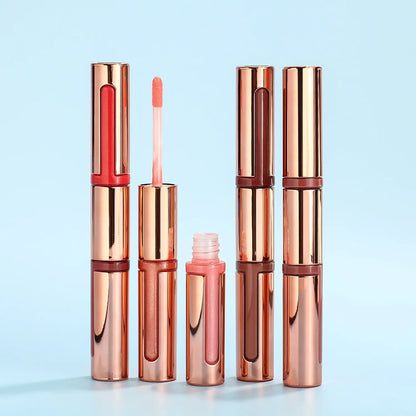 ended lip gloss 2 in 1 liquid lipstick