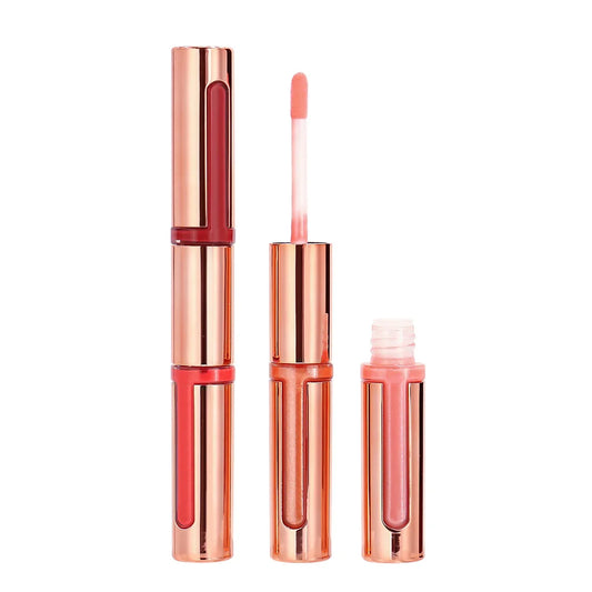ended lip gloss 2 in 1 liquid lipstick